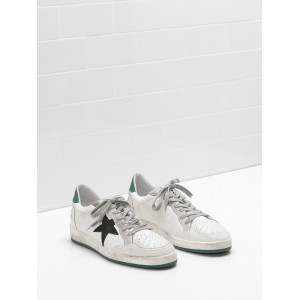 Men Golden Goose GGDB Ball Star In Calf Leather Nabuk Star Suede Sneakers
