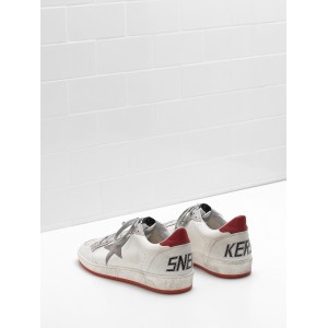 Men Golden Goose GGDB Ball Star In Calf Leather Suede Star Sneakers