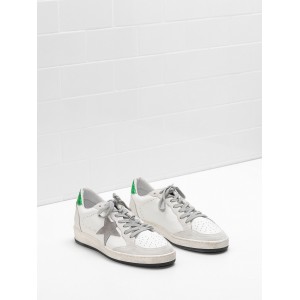 Men Golden Goose GGDB Ball Star In Calf Leather Suede Star Glittery Sneakers