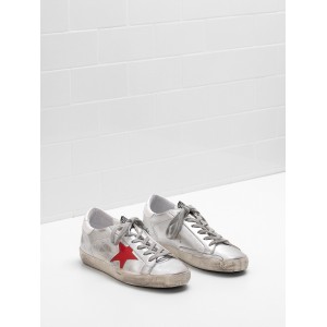 Women Golden Goose GGDB Superstar Leather Star In Glossy Material Sneakers