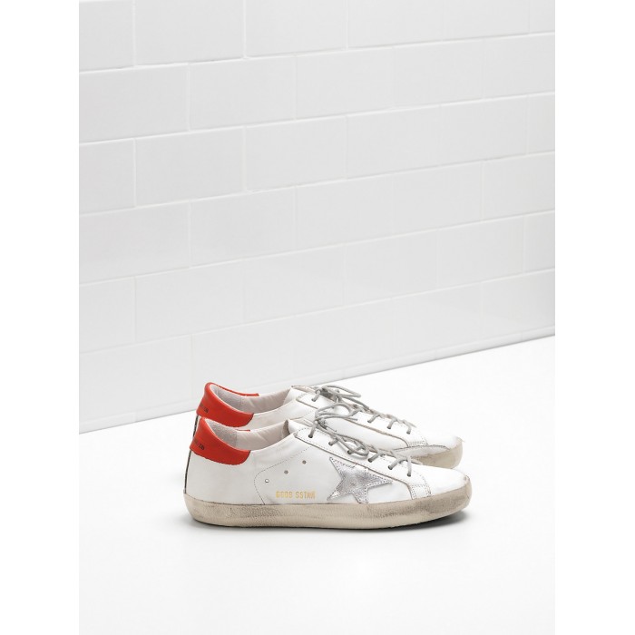 Women Golden Goose GGDB Superstar Leather Star In Rubber Sole Sneakers